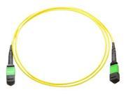 Axiom MPOFFSM7M AX Network Cable Mtp Mpo Single Mode F To Mtp Mpo Single Mode F 23 Ft Fiber Optic 9 125 Micron Riser Yellow