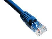 Axiom AXG94275 Patch Cable Rj 45 M To Rj 45 M 3 Ft Utp Cat 6 Molded Stranded Snagless Booted Blue
