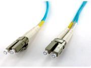 Axiom LCLCOM4MD05M AX Patch Cable Lc Multi Mode M To Lc Multi Mode M 1.6 Ft Fiber Optic 50 125 Micron Om4 Aqua