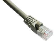 Axiom C5EMB G25 AX Patch Cable Rj 45 M To Rj 45 M 25 Ft Utp Cat 5E Molded Stranded Snagless Booted Gray