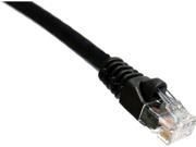 Axiom C5EMB K10 AX Patch Cable Rj 45 M To Rj 45 M 10 Ft Utp Cat 5E Molded Booted Black