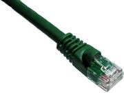 Axiom C5EMB N2 AX Patch Cable Rj 45 M To Rj 45 M 2 Ft Utp Cat 5E Molded Booted Green