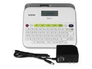 Brother PT D400AD Versatile Easy To Use Label Maker With Ac Adapter 0.79 In S Mono Label Tape0.14 Inch 0.24 Inch 0.35 Inch 0.47 Inch 0.71 Inch T