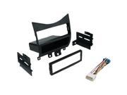 BEST KITS BKHONK823H In Dash Installation Kit Honda R Accord 2003 Up with Harness Radio Relocation to Factory Pocket Single DIN