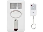GE Wireless Motion Sensor Alarm with Keychain Remote 51207