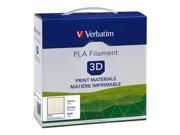 VERBATIM PLA 3D Filament 3mm 1kg Reel â€“ Natural Transparent