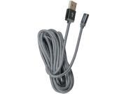Duracell PRO907 Micro Usb Sync Charge Cable 10Ft Gray
