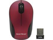 GEAR HEAD MP1975RED Red RF Wireless Optical Mouse
