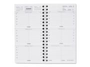 AT A GLANCE 70 904 10 Weekly Appointment Book Refill Hourly Ruled 3 1 4 X 6 1 4 2017