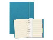 Filofax B115012U Notebook College Rule Aqua Cover 8 1 4 X 5 13 16 112 Sheets Pad