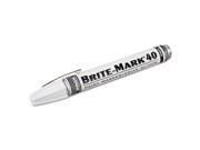 Dykem 40008 BRITE MARK 40 Medium Pointwhite Markers 1 Each