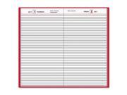 AT A GLANCE SD376 13 Standard Diary Daily Diary Recycled Red 7 11 16 X 12 1 8 2017