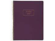 Cambridge 49556 Fashion Twinwire Business Notebook 9 1 2 X 7 1 4 Purple 80 Sheets
