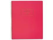 Cambridge 49552 Fashion Twinwire Business Notebook 11 X 9 Pink 80 Sheets