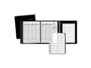 AT A GLANCE 70 865P 05 Plus Weekly Appointment Book 6 7 8 X 8 3 4 Black 2017 2018