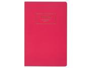 Cambridge 49563 Fashion Casebound Business Notebook 8 1 2 X 5 1 2 Pink 80 Sheets