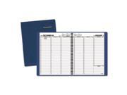 Weekly Appointment Book 8 1 4 X 10 7 8 Navy 2017 2018