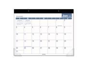 AT A GLANCE SKLP2432 Easy To Read Monthly Desk Pad 22 X 17 Easy To Read 2017