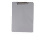 Universal 40301 Aluminum Clipboard With Low Profile Clip 1 2 Inch Capacity 8 X 11 1 2 Sheets