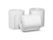 PM Company 05205 Direct Thermal Printing Thermal Paper Rolls 3 1 8 Inch X 110 Ft White 50 Carton