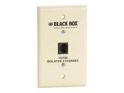 Black Box SP4011A Wallplate Data Isolator Plastic 10100