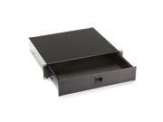 Black Box RMMT17 Rackmount Media Storage Drawer 2U Blac