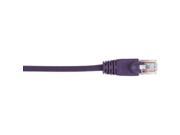 Black Box CAT5e Value Line Patch Cable Stranded Violet 1 ft. 0.3 m