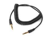 3.5mm Male to Male Audio Extender Cable Black 113cm