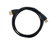 1.4v HDMI Male to HDMI Male Connecting Cable Black 150cm