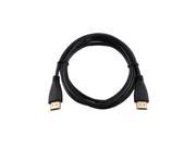 1080p Gold Plated HDMI V1.4 Male to Male Connection Cable Black 170cm