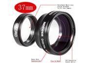 NEEWER 37MM High Definition Professional Photography Camera Lens Wide Angle 0.45X Macro Conversion Lens for Kodak Canon ANY Camera with a 37MM Filter Thr