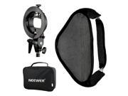 Neewer® Photo Studio Multifunctional 24x24 60x60cm Softbox with S type Speedlite Flash Bracket Mount and Carrying Case for Portrait or Product Photography