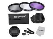 Neewer® 72mm Professional Lens Filter Accessory Kit for Canon Nikon Sony Samsung Fujifilm Pentax and Other DSLR Camera Lenses with Filter Thread