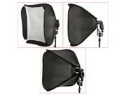 Neewer Professional Foldable Off Camera Flash Photography Studio Portrait Soft Box with L shaped Bracket Flash Ring Outer Diffuser and Carrying Case for Ni