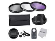 Neewer® 52MM Professional Lens Filter Accessory Kit and IR Wireless RC 6 Remote Control for NIKON D7100 D7000 D5200 D5100 D5000 D3300 D3200 D3000 D90 D80 DSLR C