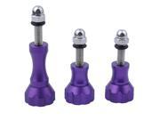 Neewer® Aluminum Thumbscrew Thumb Screw Knob Bolt Set for GoPro Hero 1 Hero 2 Hero 3 Hero 3 Hero 4 Purple