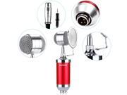 Neewer® Cardioid Condenser Broadcasting Recording Microphone Kit includes 1 Condenser Microphone with Build in Pop Filter 1 Shock Mount 1 1 4 Male to XL