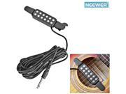 Neewer® 12 Hole Sound Pickup Acoustic Electric Transducer Microphone Wire Amplifier Speaker for Acoustic Guitar Good
