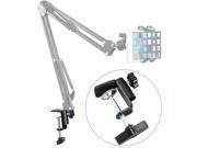 Neewer® Heavy duty Metal Table Mounting Clamp for Microphone Suspension Boom Scissor Arm Stand Holder with an Adjustable Positioning Screw Fits up to 1.97 5cm