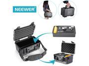 Neewer® 11.42x7.09x6.3inch 29x18x16cm Water resistant Storage Carrying Case for Gopro Hero4 Session 4 3 3 2 1 SJ4000 SJ5000 SJ6000 SJ7000 Sports Cameras and E