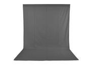 Neewer 3 x 6M 10 x 20ft Photo Studio 100% Pure Muslin Collapsible Backdrop Background GREY