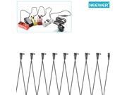 Neewer 8 Way Right Angle Daisy Chain Cables for Guitar Effect Pedals Power Adapter and Pedals Not Included