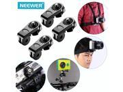 Neewer® Universal Conversion Adapter 1 4 Inch 20 Mini Tripod Screw Mount Fixing Gopro Accessories to Sports Camera Sony Olympus and Other Action Cameras 4 Pa