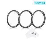 Neewer® 58mm Rotated Star Filter Set for Canon Nikon Sony Olympus and Other DSLR Cameras Includes 58mm Rotated 4 Point 6 Point and 8 Point Star Cross Filter