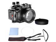 Neewer® 40m 130ft Underwater PC Housing Camera Waterproof Case for Nikon 1 J5 with 10 33mm lens