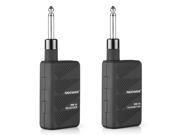 Neewer® Black 2.4GHZ Audio Wireless Digital Guitar Transmitter and Receiver with Batteries