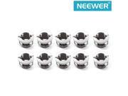 Neewer® 10 Pieces Metal 1 4 to 3 8 Convert Screw Adapter Reducer Bushing for Camera Tripod Monopod Ballhead