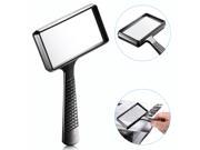 Neewer Handheld Magnifying Glass 3x Magnification Scratch Resistant Large Viewing Area Ideal for Reading Small Prints and Low Vision