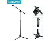 Neewer® 35 61 90 155cm Height Adjustable Tripod Microphone Floor Stand with 16 35 42 90cm Length Adjustable Extending Boom Folding Tripod Base and Handheld M