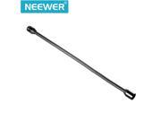 Neewer® 13 33cm Flexible Microphone Gooseneck for Microphone Stand or Adaptor with Standard 5 8Inch 27 Male and Female Threads Metal Black